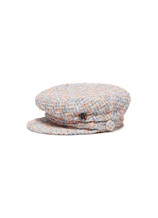 Main View - Click To Enlarge - MAISON MICHEL - New Abby' tweed newsboy cap