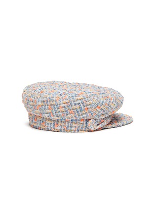 Figure View - Click To Enlarge - MAISON MICHEL - New Abby' tweed newsboy cap