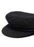 Detail View - Click To Enlarge - MAISON MICHEL - 'New Abby' Braided Band Cotton Newsboy Cap