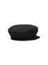 Figure View - Click To Enlarge - MAISON MICHEL - 'New Abby' Braided Band Cotton Newsboy Cap