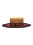 Main View - Click To Enlarge - MAISON MICHEL - 'Lana' Gradient Canapa Straw Flat Top Hat