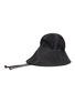 Figure View - Click To Enlarge - MAISON MICHEL - 'Julianne' Chin String Top Stitch Denim Bucket Hat