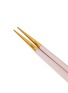 Detail View - Click To Enlarge - CUTIPOL - Goa Gold-plated Chopstick Set – Pink