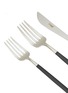CUTIPOL - Goa 5 Piece Cutlery Set – Black