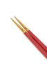 CUTIPOL - Goa Gold-plated Chopstick Set – Red