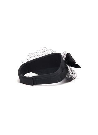 Figure View - Click To Enlarge - BERNSTOCK SPEIRS - Bow Sequin Cotton Visor