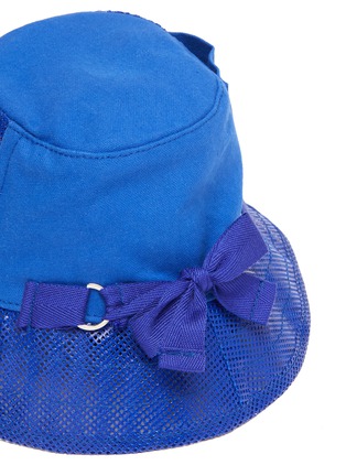 Detail View - Click To Enlarge - BERNSTOCK SPEIRS - Bow Mesh Bucket Hat