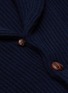  - DREYDEN - Shawl collar rib knit cardigan