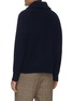 Back View - Click To Enlarge - DREYDEN - Shawl collar rib knit cardigan