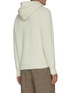 Back View - Click To Enlarge - DREYDEN - Rib Knit cashmere hoodie
