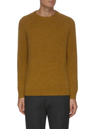 Main View - Click To Enlarge - DREYDEN - Rib knit cashmere sweater