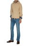 Figure View - Click To Enlarge - DREYDEN - Rib Knit cashmere hoodie