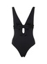 Main View - Click To Enlarge - ZIMMERMANN - Bow Tie V-Neck Swimsuit