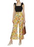 Figure View - Click To Enlarge - ZIMMERMANN - POPPY' Floral Print Flare Leg Pants