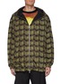 Main View - Click To Enlarge - DRIES VAN NOTEN - 'Vence' check waterproof nylon reversible windbreaker