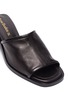 Detail View - Click To Enlarge - ACNE STUDIOS - Single Band Block Heel Leather Sandals