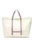 Main View - Click To Enlarge - THOM BROWNE  - Tool' Tricolour Strap Oversize Canvas Tote
