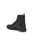  - THOM BROWNE  - Wingtip' Tricolour Heel Tab Leather Boots