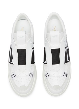 Detail View - Click To Enlarge - VALENTINO GARAVANI - VL7N' Low Top Lace Up Leather Sneakers