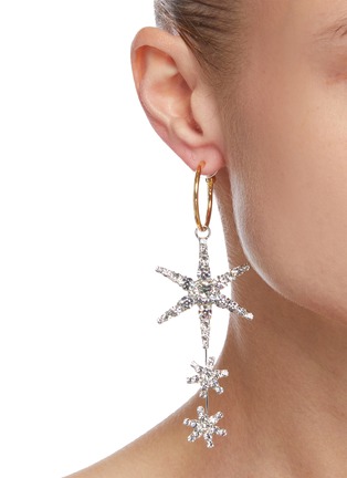 Figure View - Click To Enlarge - JENNIFER BEHR - Alax' embellished star drop earrings