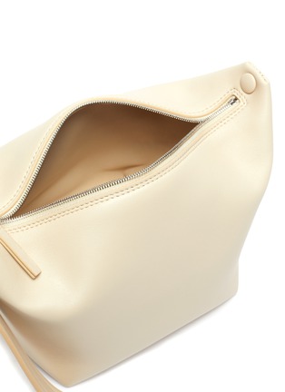 Detail View - Click To Enlarge - THE ROW - Les Bains' top handle leather bag