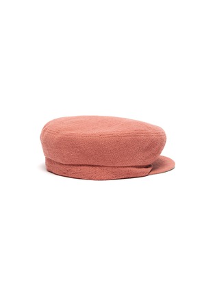 Figure View - Click To Enlarge - MAISON MICHEL - New Abby' Reversible Cotton Wool Newsboy Cap