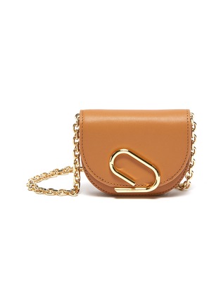 Main View - Click To Enlarge - 3.1 PHILLIP LIM - ALIX' Metal Paperclip Detail Leather Mini Crossbody Bag