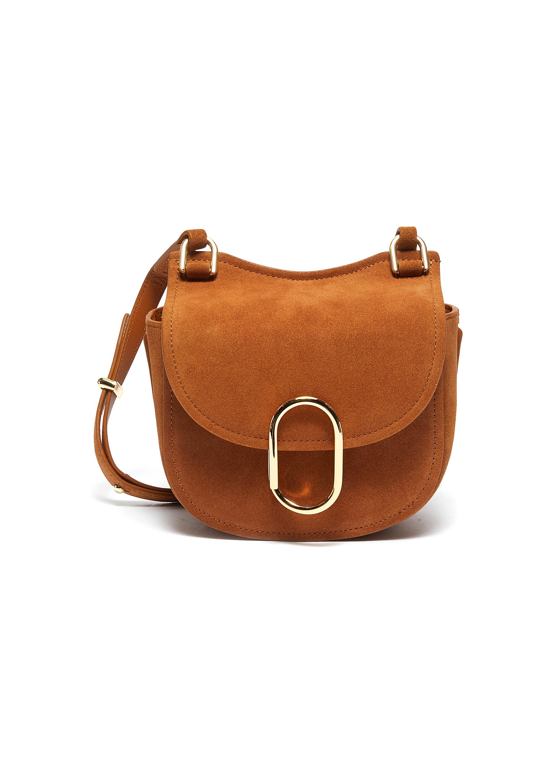 suede crossbody bag