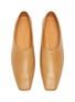 Detail View - Click To Enlarge - THE ROW - High throat leather ballerina flats