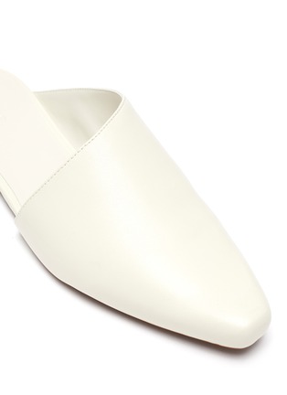 Detail View - Click To Enlarge - VINCE - Gena' Asymmetrical Band Leather Mules
