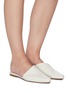 Figure View - Click To Enlarge - VINCE - Gena' Asymmetrical Band Leather Mules