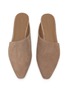 Detail View - Click To Enlarge - VINCE - Gena' Asymmetrical Band Suede Mules