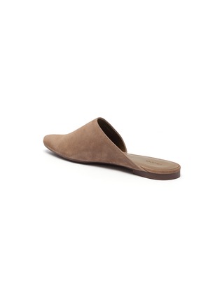  - VINCE - Gena' Asymmetrical Band Suede Mules