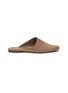 Main View - Click To Enlarge - VINCE - Gena' Asymmetrical Band Suede Mules