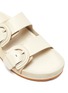 Detail View - Click To Enlarge - VINCE - Glyn' Double Buckle Band Leather Platform Slides