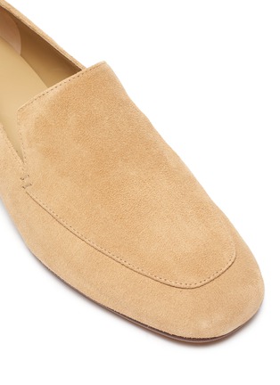 Detail View - Click To Enlarge - VINCE - Fauna' Heeled Suede Loafers