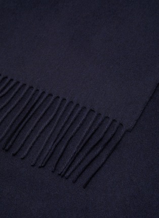 Detail View - Click To Enlarge - JOHNSTONS OF ELGIN - FRINGED CASHMERE SCARF