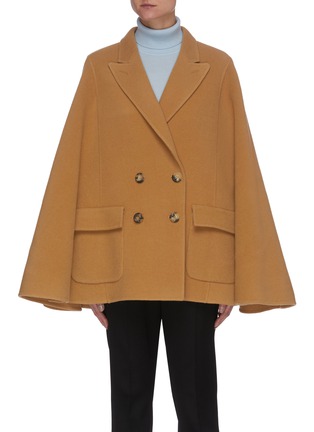 Main View - Click To Enlarge - JW ANDERSON - Double Breast Wool Cape