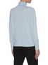 Back View - Click To Enlarge - JW ANDERSON - Anchor Logo Funnel Neck Merino Wool Sweater