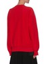 Back View - Click To Enlarge - JW ANDERSON - Contrast Colour Fleece Back Anchor Logo Cotton Sweatshirt
