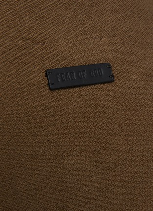  - FEAR OF GOD - Logo Patch Inside Out Terry T-Shirt