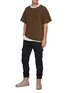 Figure View - Click To Enlarge - FEAR OF GOD - Logo Patch Inside Out Terry T-Shirt