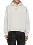 Main View - Click To Enlarge - FEAR OF GOD - Fleece Logo Hoodie