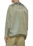 Back View - Click To Enlarge - FEAR OF GOD - Logo Print Iridescent Twill Jacket