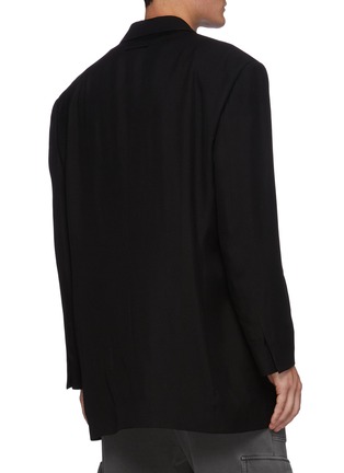 Back View - Click To Enlarge - FEAR OF GOD - 'California' double-breasted crepe blazer