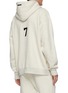 Back View - Click To Enlarge - FEAR OF GOD - Alphabet Print Cotton Fleece Hoodie