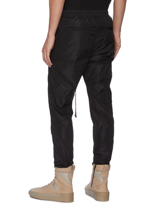 Back View - Click To Enlarge - FEAR OF GOD - Matte nylon drawstring track pants