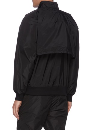 Back View - Click To Enlarge - FEAR OF GOD - Double layer matte nylon track jacket