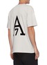 Back View - Click To Enlarge - FEAR OF GOD - American All Star slogan print henley T-shirt