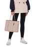 Figure View - Click To Enlarge - STATE OF ESCAPE - 'FLYING SOLO' Sailor Rope Neoprene Tote